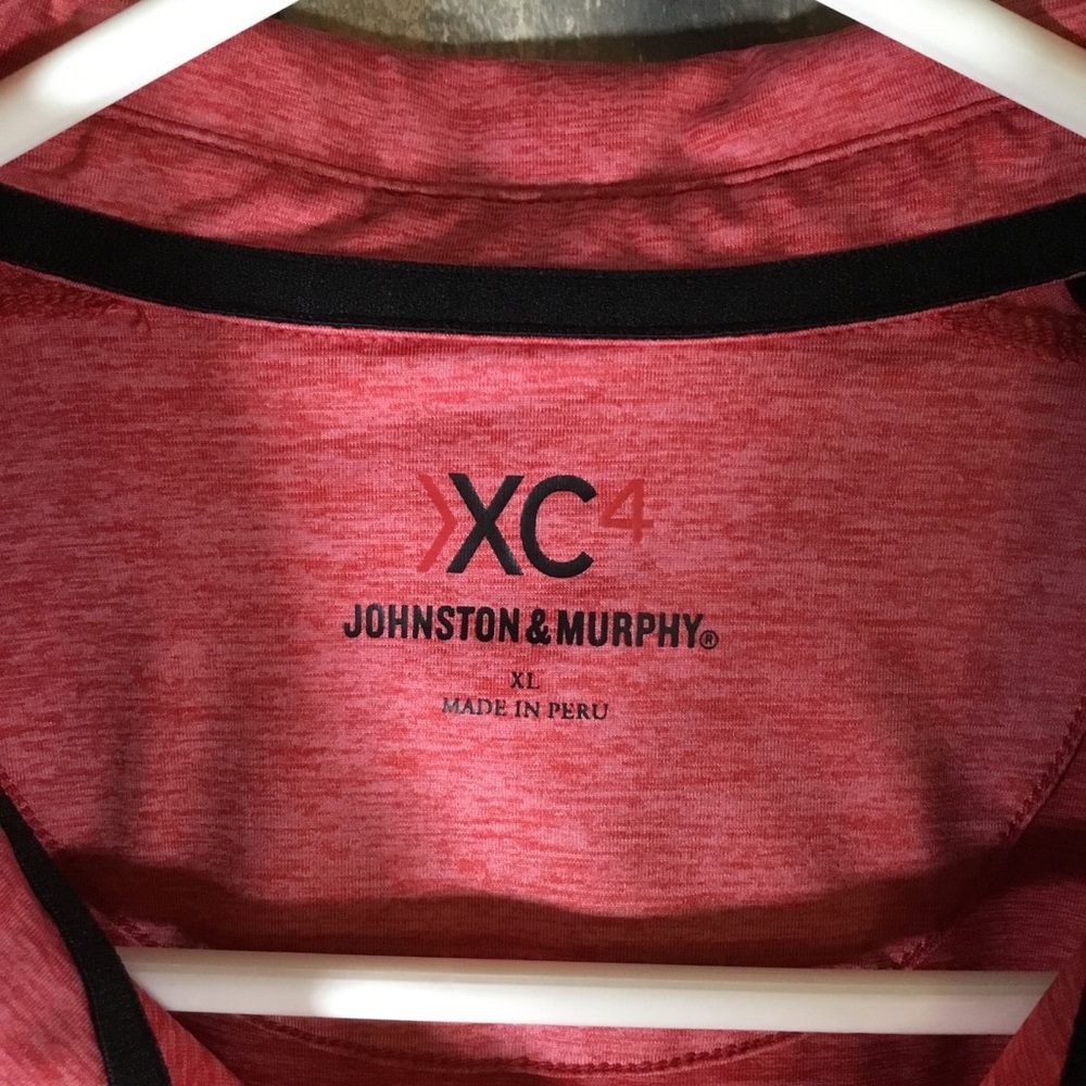 Johnston & Murphy XC4 polo shirt men’s size XL - Picture 3 of 5